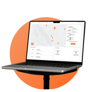 Aware Dashboard on Stool